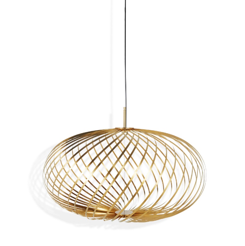 Светильник DZN-44750 ЗОЛОТО ` D950/H3000/2/LED/3000K SPRING PENDANT by Tom Dixon