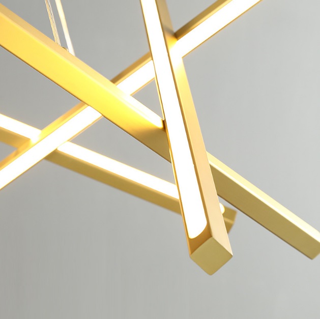 Светильник DZN1-6-01 GOLD/ЗОЛОТО ` D650*350/H1200/8/LED/65W/4500K Brush