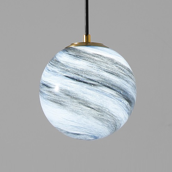 Светильник ElegantLight SPFD-13074 РОМ/ГОЛУБОЙ D200/H1500/1/E27/40W
