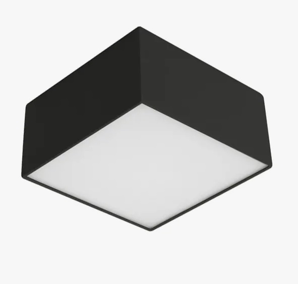 Светильник SPF-14021 ЧЕРНЫЙ D115*115/H58/1/LED/10W/4000K ATOM 25-03 (1/40)