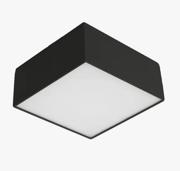 Светильник SPF-14022 ЧЕРНЫЙ D170*170/H58/1/LED/15W/4000K ATOM 25-03 (1/30)