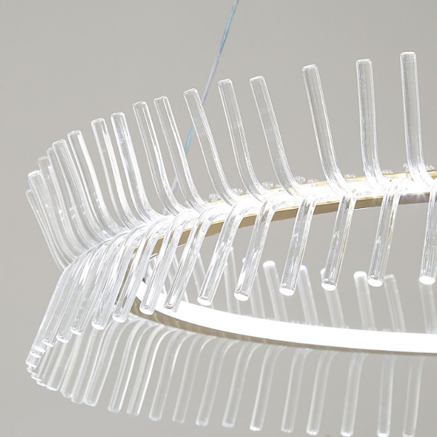 Светильник подвесной ElegantLight DZN-8362 БРОНЗА ` D600/H1200/1/LED/40W 22-12