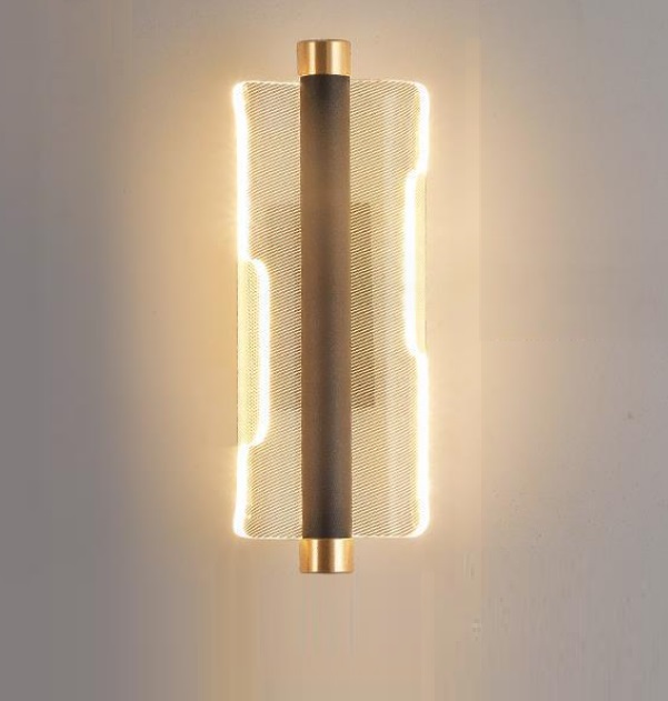 Светильник настенный светодиодный ElegantLight DZN-11185 ЧЕРНЫЙ ` D310/H100/1/LED/6W/2800-6500K