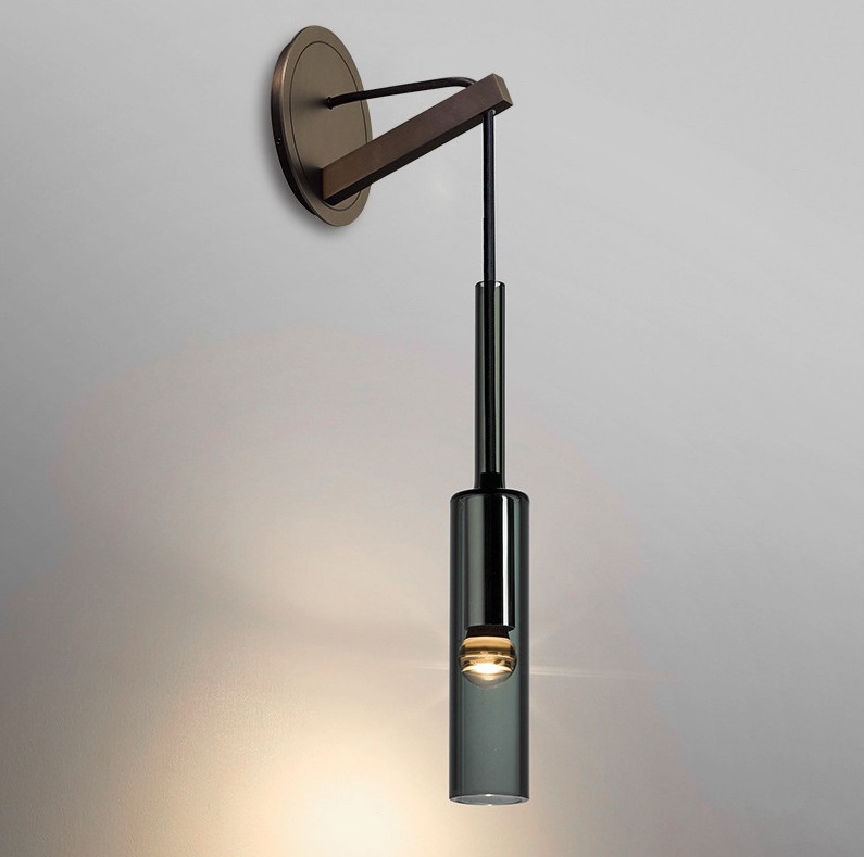 Светильник ElegantLight DZN-13317 ЧЕРНЫЙ ` D70/H420+1500/1/E14/40W