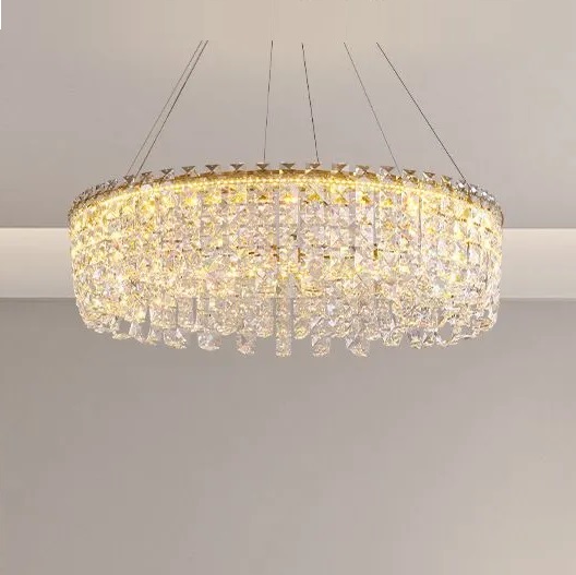 Светильник DZN-54457 ЗОЛОТО ` D800/H280+1200/1/LED/.W/4000K KRISTALINA