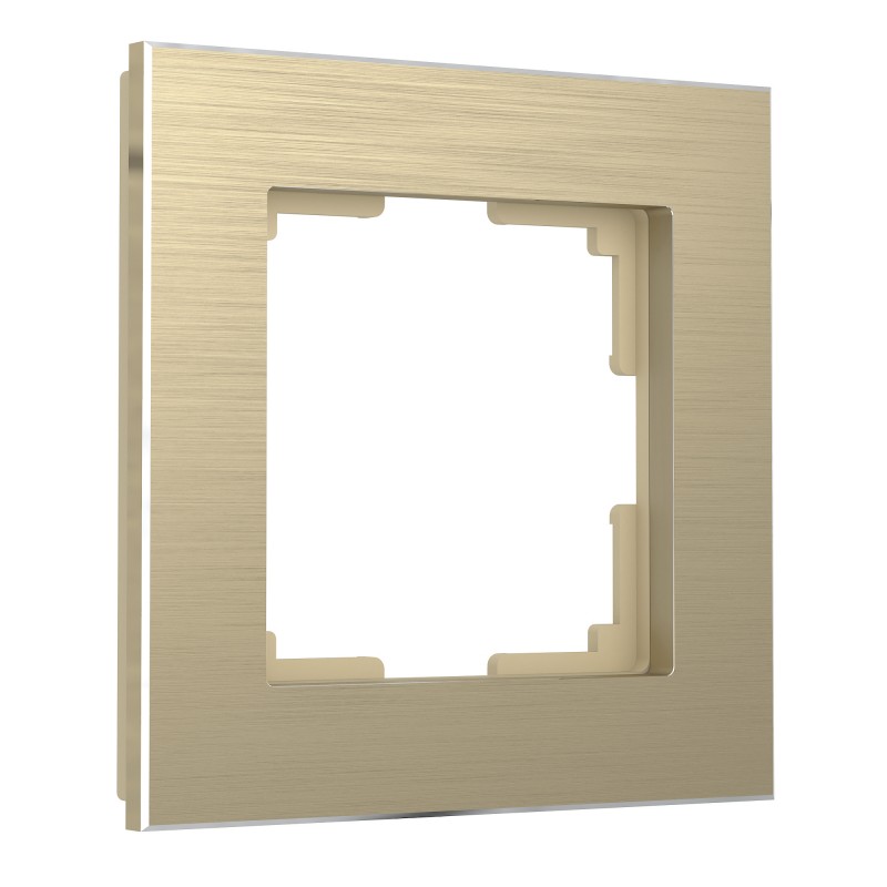 WERKEL W0011711/ Рамка на 1 пост Aluminium (шампань)