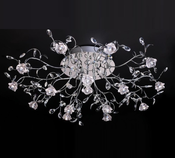 Светильник SFS 18538/19 LED CR Veneto Luce D1000/H250/19/G4/2W 4000K/ПДУ RSP