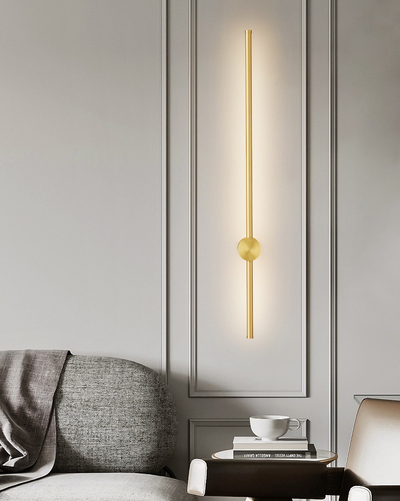 Светильник DZN-35838 GOLD/ЗОЛОТО ` D1150/H140/1/LED/11W 4000K Minimal Line DZN25-04 (1 из 2шт в кор)