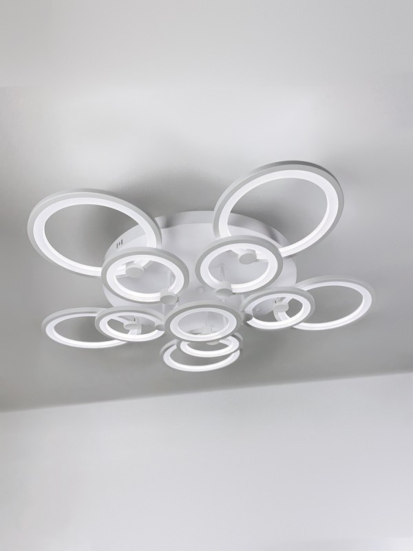 Светильник SPF-1615 WHITE/БЕЛЫЙ ` D750/H160/11/LED/200W 2.4G SPF21-10 (1) Марлоу
