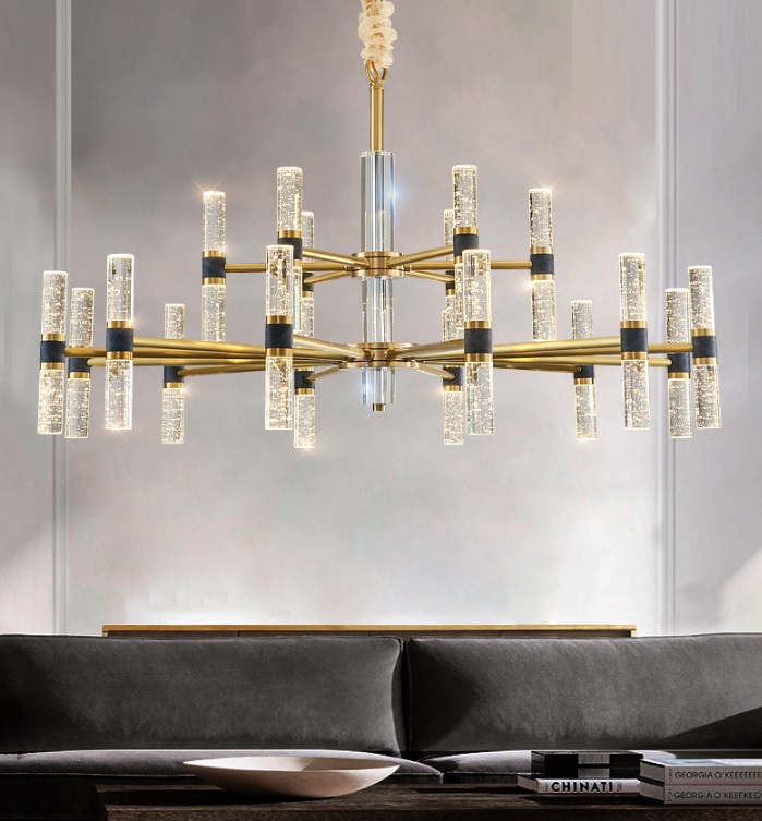 Светильник DZN1-6-97 GOLD/ЗОЛОТО ` D1000/H530/40/LED/10W