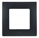 ** Legrand Etika Антрацит 672581 / Рамка 1-ая (20)