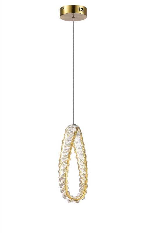 D2117-DW-320 BRASS (1) Люстра NW