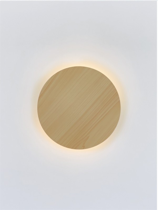 Светильник Elegant SPF-29243 ВЕНГЕ СВЕТЛЫЙ ` D130/H50/1/LED/7W/4000-4500K IP65 SPF02