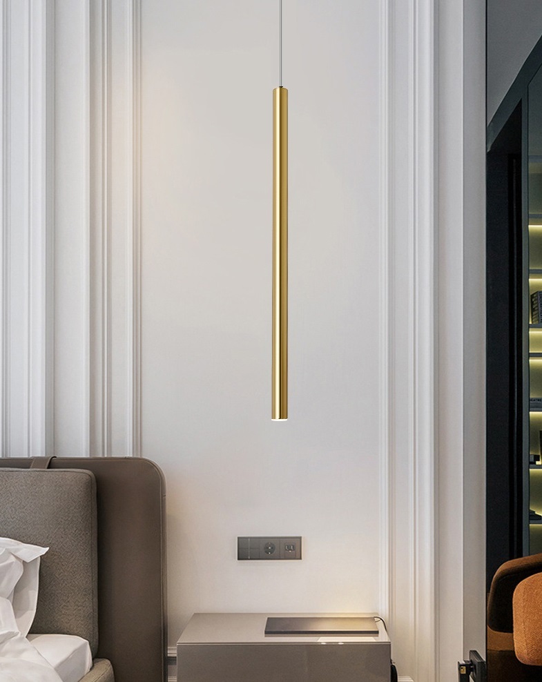 Светильник DZN-44737 БРОНЗА ` D30*900/H1200/1/LED/3W/3000K COB