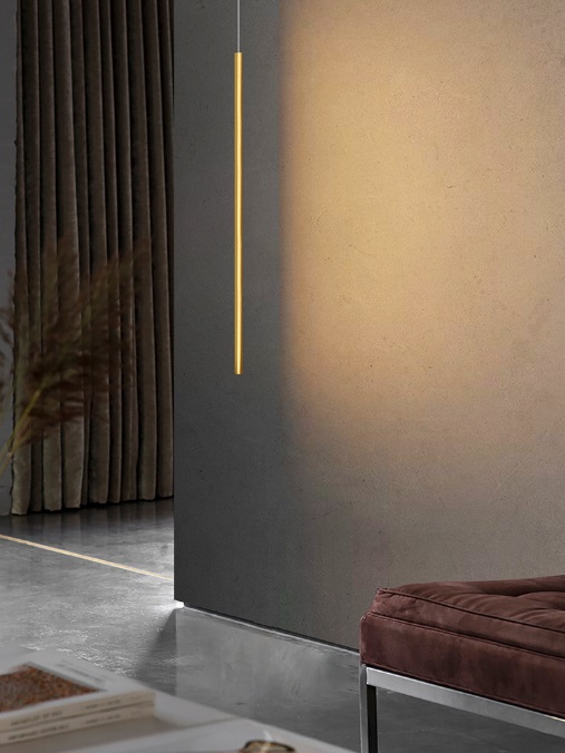 Светильник DZN-44737 БРОНЗА ` D30*900/H1200/1/LED/3W/3000K COB